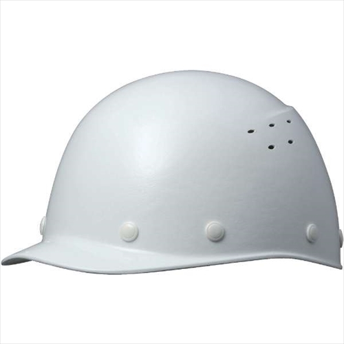 FRP製ヘルメット 野球帽型 通気孔付